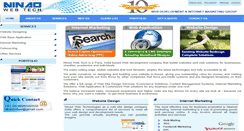 Desktop Screenshot of ninadwebtech.com
