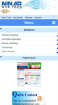 Mobile Screenshot of ninadwebtech.com